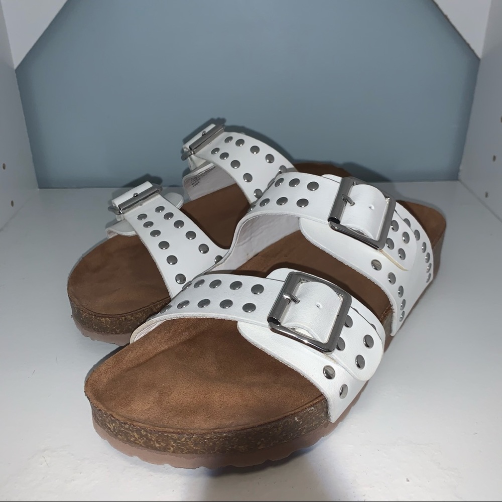 steve madden faux birkenstock sandal